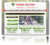 Cyclone Tree Care Website